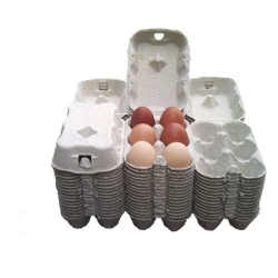 Egg Cartons, End Opening Fibre Egg Boxes. 462 x 6 egg boxes. 